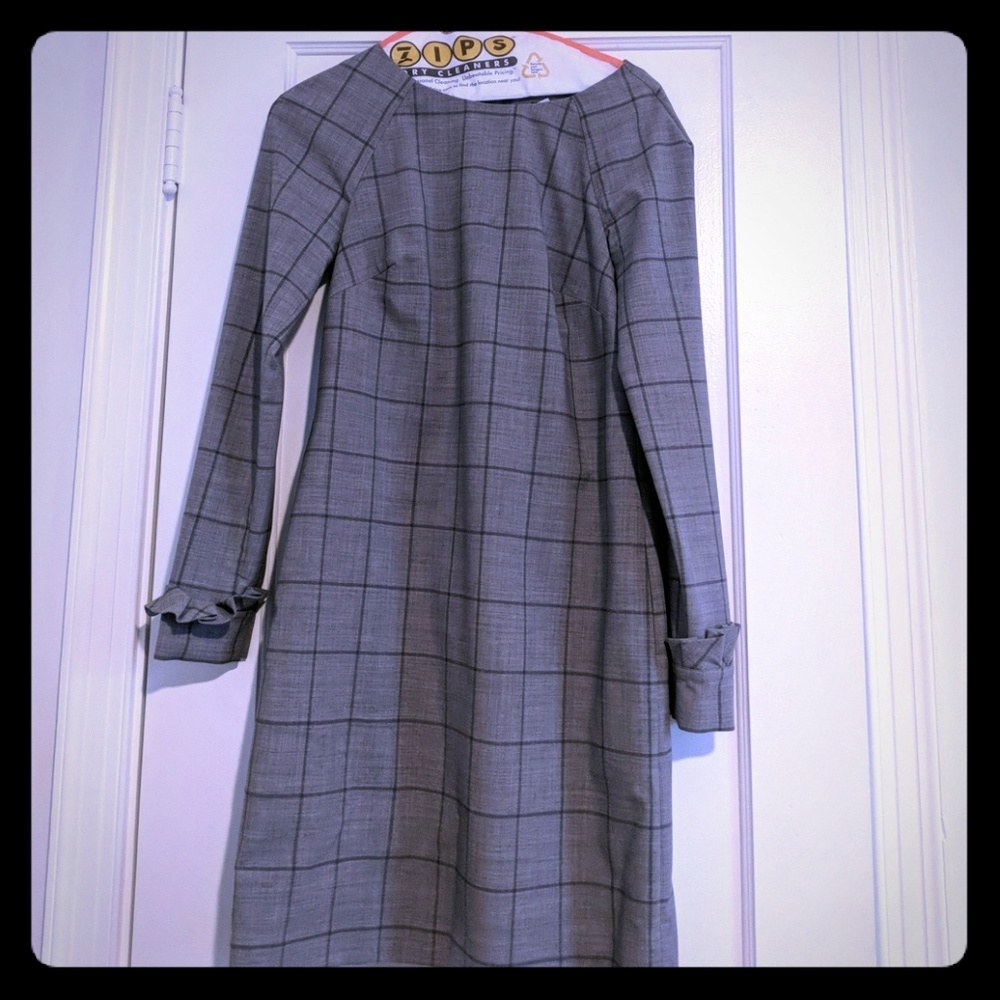 Banana Republic Sleek Mini Long Sleeve Dress